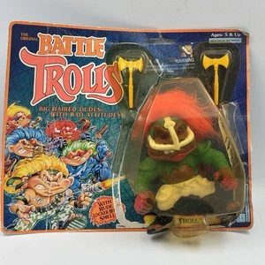 Battle Trolls T.D. TROLL 5.5" Action Figure Vintage MOC 1992 Hasbro - Picture 1 of 9