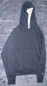 Men's Champion Hoodie Dark Blue Small - Picture 1 of 4