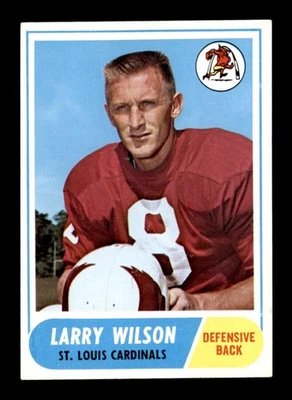 1968 Topps #164 Larry Wilson   NM X3334431 - Image 1 of 2