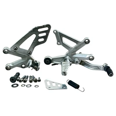 Aprilia RSV4 RF 2015 2016 juego trasero reposapiés conductor izquierda derecha *raspado* Foto 1 de 4