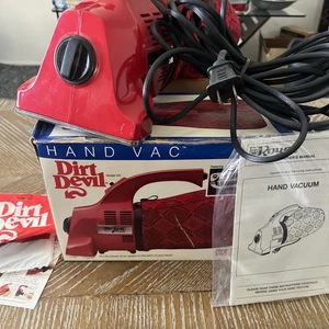 Vintage Royal Dirt Devil Hand Vacuum Model 103 - Tested & Works! | Minor Scuffs - Picture 1 of 9
