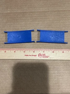 Vintage Pair of MPC Civil War Plastic Playset Blue Stretchers - Picture 1 of 2