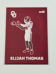 2025 ONIT Oklahoma Fusion Standard #F-1 Elijah Thomas - Bild 1 von 2