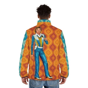 Barry Manilow Retro 70er Jahre "Can't Smile Without You" Steppjacke - Bild 1 von 13
