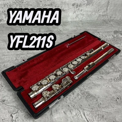 YAMAHA Flute YFL 211S Beginner Instrument Student Model with Case Kit - Image 1 of 4
