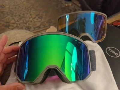 Atomic Four Q HD Men's Ski Goggles W/Pink Tint Lens And Extra Yellow Tint Lens - Image 1 of 4