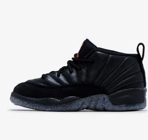 Nike Air Jordan 12 Retro (TD) Utility Black-Bright Crimson DM5206-006 2C, 4C, 6C - Picture 1 of 4
