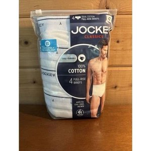 Jockey Herren Slip Unterwäsche Gr. 42 4er Pack 100% Baumwolle Classics Full Rise 2020 - Bild 1 von 8