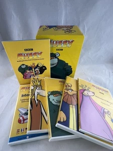BBC Early Advantage MUZZY Language Course For Children DVD's & CD Rom TIN Set - Picture 1 of 4