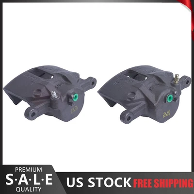 Fits 1990-1993 Acura Integra Front Left & Right Brake Calipers - Cardone 2pcs - Image 1 of 4