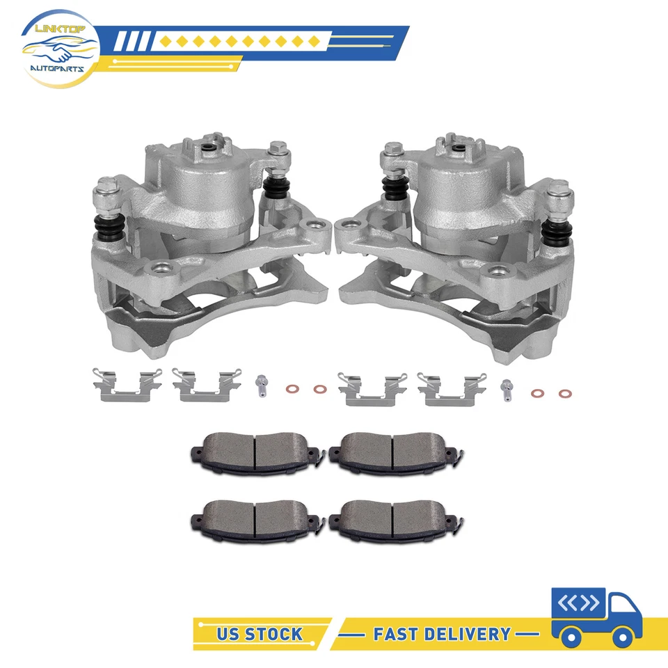 Pinzas de freno delanteras y cerámicas para 13 14 15 16 17 2018 2019 Nissan Altima Foto 1 de 1
