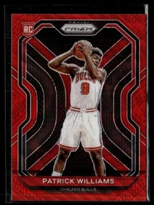 2020-21 PRIZM RUBY WAVE ROOKIE PATRICK WILLIAMS BULLS - Picture 1 of 1