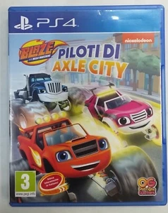 PS4 BLAZE E LE MEGA MACCHINE: PILOTI DI AXLE CITY PAL ITA CONDIZIONI FOTO - Picture 1 of 7