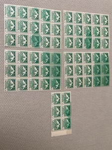 1943 MAUSOLEUM OF KING FAISAL I STAMP BLOCKS - Picture 1 of 2