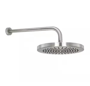 Modona 1-Spray 10" Single Wall Mount Waterfall Fixed Rain Shower Head Chrome - Picture 1 of 5