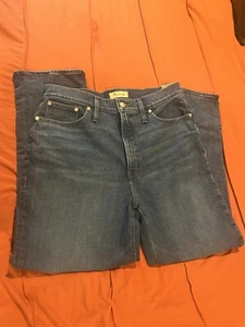 Madewell The Perfect Vintage Straight Jean NWT Supermodel Size 32 #90s - Picture 1 of 12