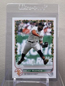 2022 Topps Holiday Heliot Ramos Rookie Card #HW121 San Francisco Giants - Picture 1 of 2