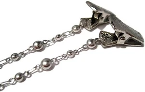 Punkte Kette Clip Brillenhalter - Anti Rutsch Clip Brille Halskette Schlüsselband Damen - Bild 1 von 4
