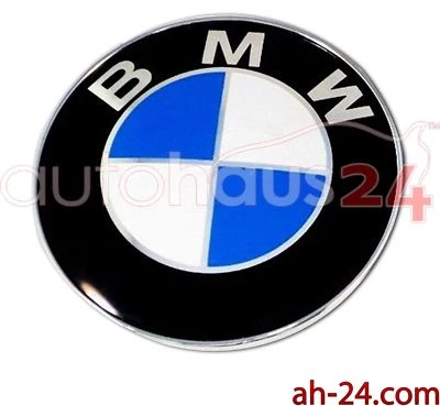BMW 78MM Z3 X5 7 SERIES REAR EMBLEM TRUNK BADGE LOGO ROUNDEL OEM 51 14 1 970 248 - Image 1 of 4