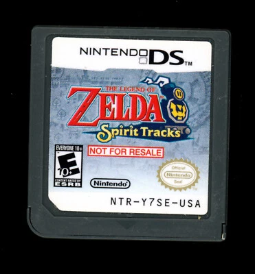 The Legend of Zelda: Spirit Tracks (Nintendo DS) *NOT FOR RESALE - KIOSK DEMO* - Image 1 of 4