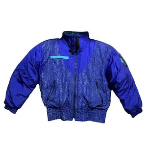 Vintage Kaelin Ski Jacket Womens size 8 Snowboarding Winter Coat Purple 80s 90s - Picture 1 of 10