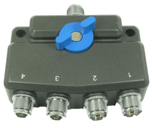 MFJ-2704M2* - 900Mhz, 1.5KW,4-pos Ant.Sw-SO/2Mx2N - Picture 1 of 2