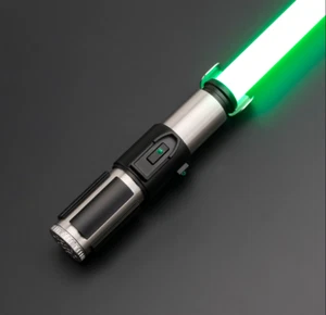 Star Wars Yoda SN Pixel V4 Lightsaber Replica Force FX Dueling Rechargeable APP - Picture 1 of 8
