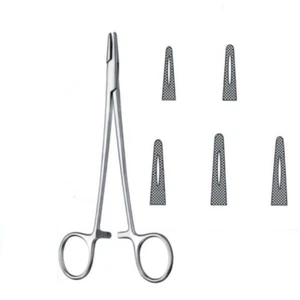 Set of 6 Mayo-Hegar Needle Holders, 7", Standard Serrated Jaws, Premium - Picture 1 of 1