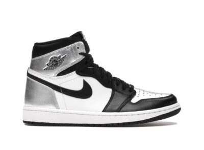 Size 6w - 4.5y - Jordan 1 High OG Metallic Silver - Image 1 of 2