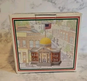 Christmas Village Home Town America Collection 1993 The County Court House - Imagen 1 de 7