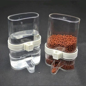 3 Alimentatore per animali domestici alimentazione acqua bevitore automatico parrocchetto dispenser pappagallo - Foto 1 di 5