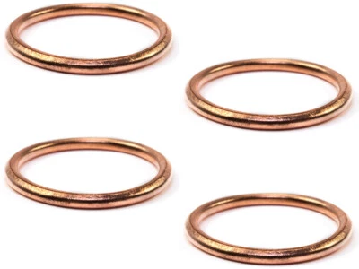 Auspuff Krümmer Dichtung Set 4 Stück für Kawasaki GPZ EN ER KE KLE KH ZZR ZRX - Bild 1 von 4