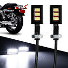 2Pcs. Universal Motorcycle Car SMD LED License Plate Light Screw Bolt Lamp Bulbs
