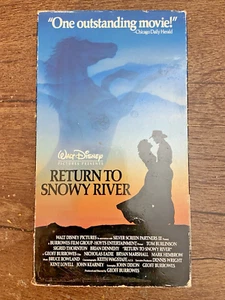 Return To Snowy River Walt Disney (VHS, 1997) - Picture 1 of 3