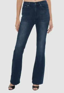 $149 Pistola Women's Blue High Waist Bootcut Denim Jeans Pants Size 28 - Picture 1 of 4