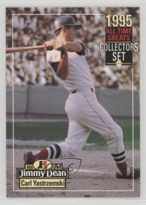 1995 Jimmy Dean All-Time Greats Collectors Set Carl Yastrzemski HOF