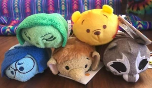 5 DISNEY Peluche TSUM TSUMS Tristeza, Disgusto ARDILLA COHETE Winnie, Hathi Jr. #10 - Imagen 1 de 2