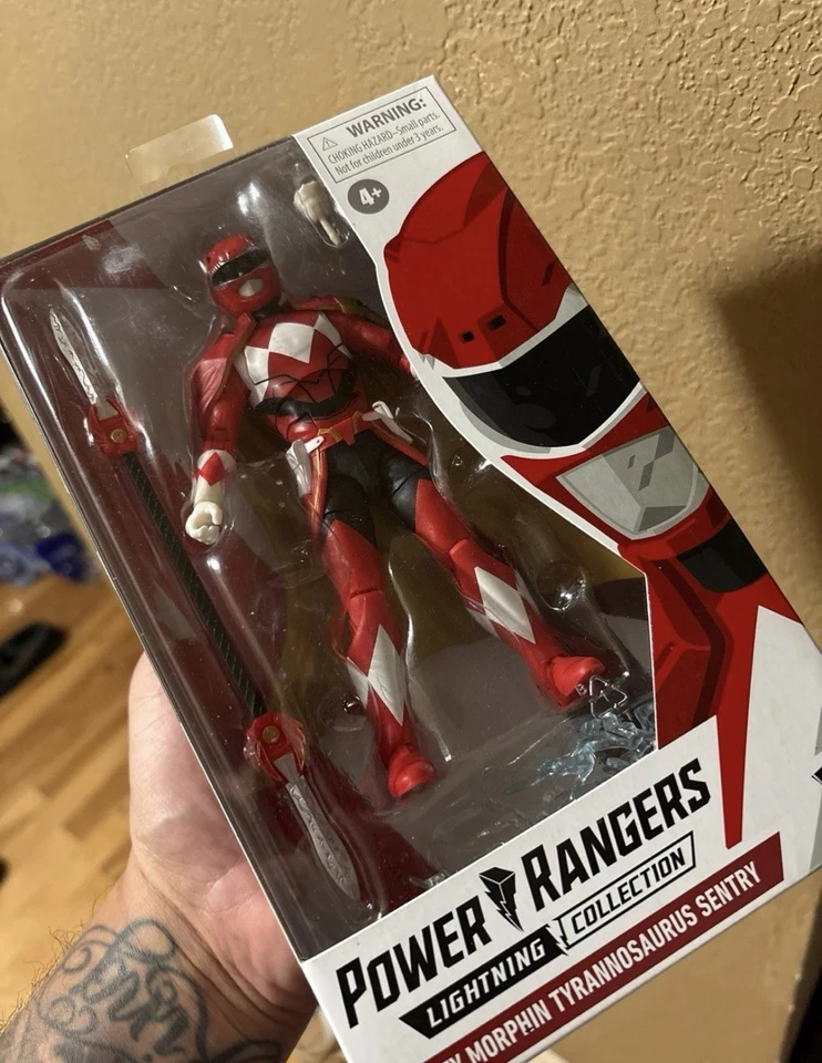 Figura de acción Power Rangers Tyrannosaurus Sentry Lightning Collection Foto 1 de 1