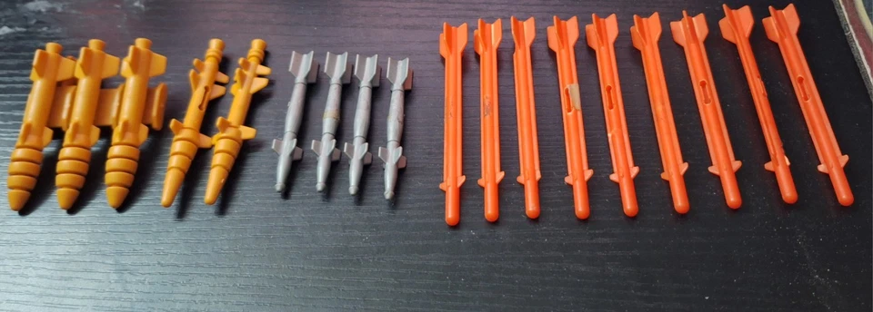 GI Joe ARAH Assorted Missiles Rockets And Bombs Lot2 - Image 1 of 1