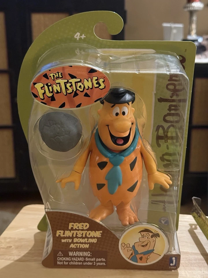 One Hanna Barbera Fred Flintstone Figure From 2012 By Jazwares New In Box - Image 1 of 4