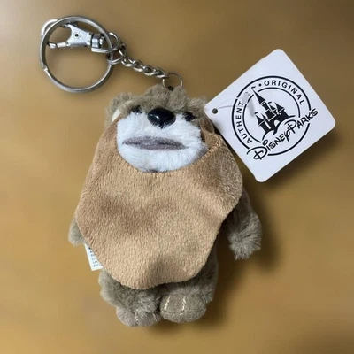 Porte-clés Disney Parks Ewok Star Wars inutilisé pour collection - Photo 1/3
