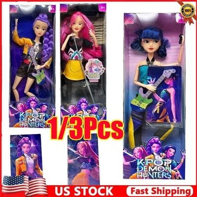 2026:Cosplay Kpop Demon HuJQers Dolls Moveable Joint Collectible Figure 1/3PC JQ