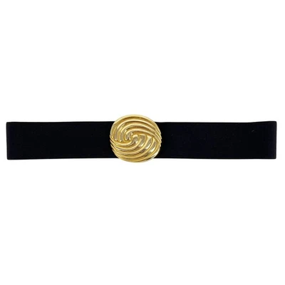 80s Liz Claiborne elastic stretch belt 1980s vintage  - Image 1 of 4