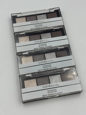 4 PACK CoverGirl TruNaked Eyeshadow Quad Palette #745 Jetsetter 0.06oz NEW - Image 1 of 4