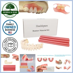 Denture Material Kit for Repair DIY Full and Partial Fake Teeth Smile Enhance... - Picture 1 of 7