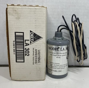 Delta LA302 NEMA 125-250 Volt arresto fulmini monofase - Foto 1 di 3