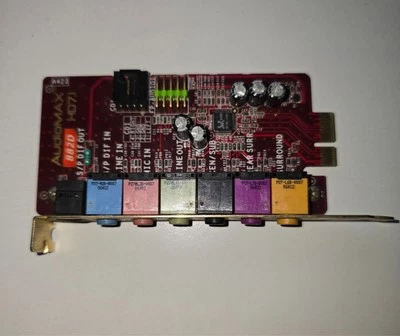 Scheda audio audio ABIT AUDIOMAX HD 7.1 882D per schede madri compatibili - Immagine 1 di 3