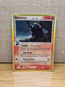 Heracross 3/101 EX Dragon Frontiers Delta Species Reverse Holo Rare Pokémon Card - Picture 1 of 17