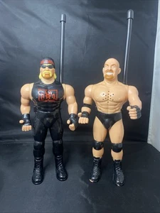 Vintage 1999 MIP WCW Slam Bam! Walkie Talkies Goldberg & Hollywood Hulk Hogan - Bild 1 von 24