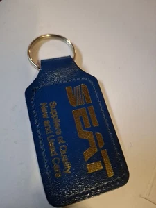 SEAT Main Dealer Keyring "Dilks Of Swadlincote " - Picture 1 of 2